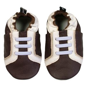 Tommy Tickle Baby Brown Leather Sport Shoes