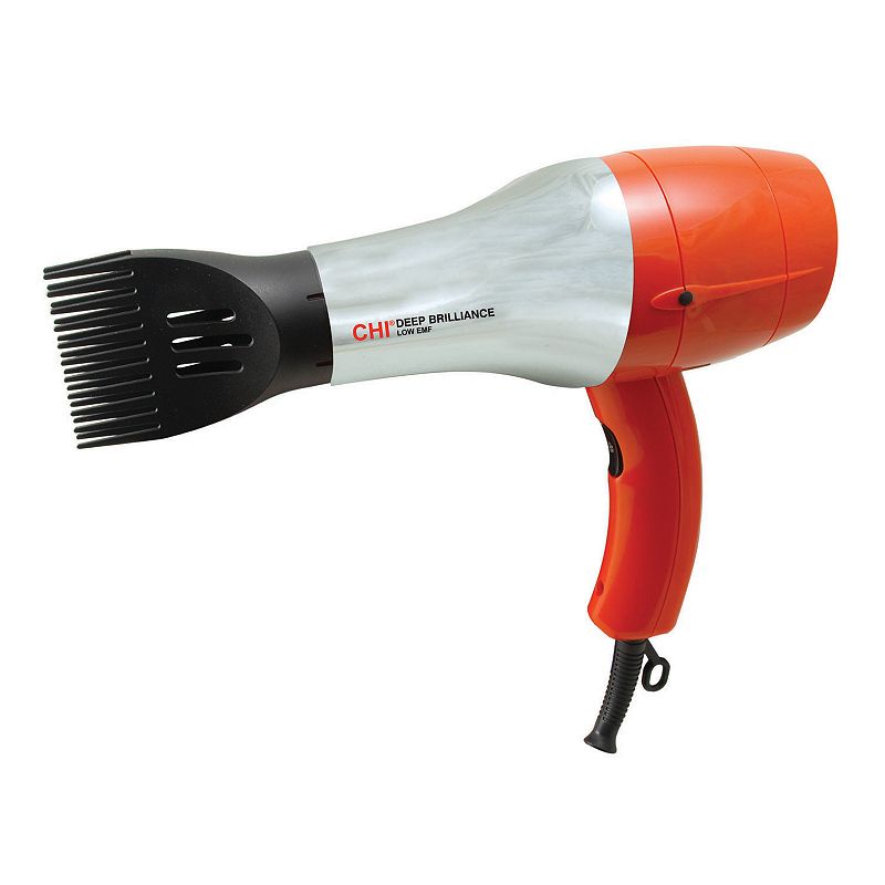 CHI Deep Brilliance Low EMF Hair Dryer, Orange