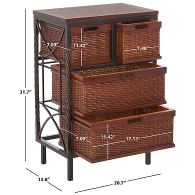 Safavieh Andrew 4-Drawer Storage Unit