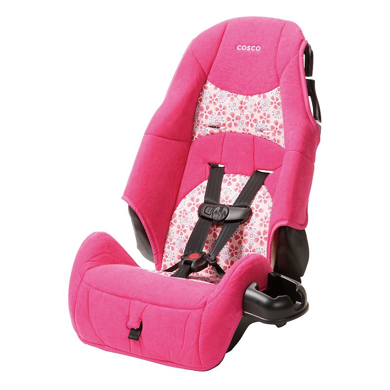 Cosco Ava Highback Booster Car Seat, Pink