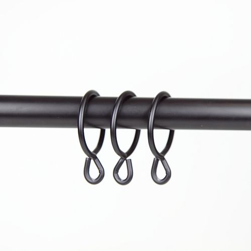 Curtain Rod No Holes Hooks with Eyelets