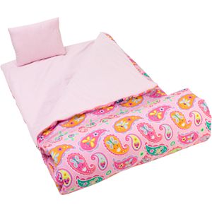 Wildkin Olive Kids Pink Paisley Sleeping Bag - Kids