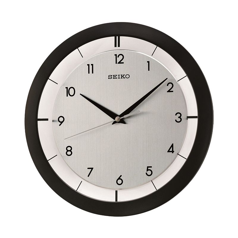 Seiko Black Wall Clock - QXA520KLH