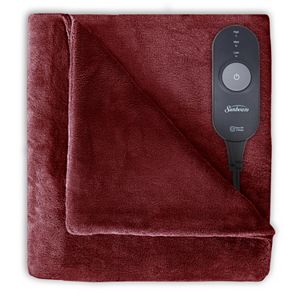 Sunbeam Slumber Rest Microplush Electric Throw