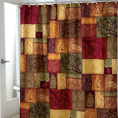 Avanti Christmas Adirondack Pine Fabric Shower Curtain