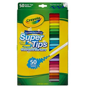 Crayola 50-pk. Super Tips & Silly Scents Markers
