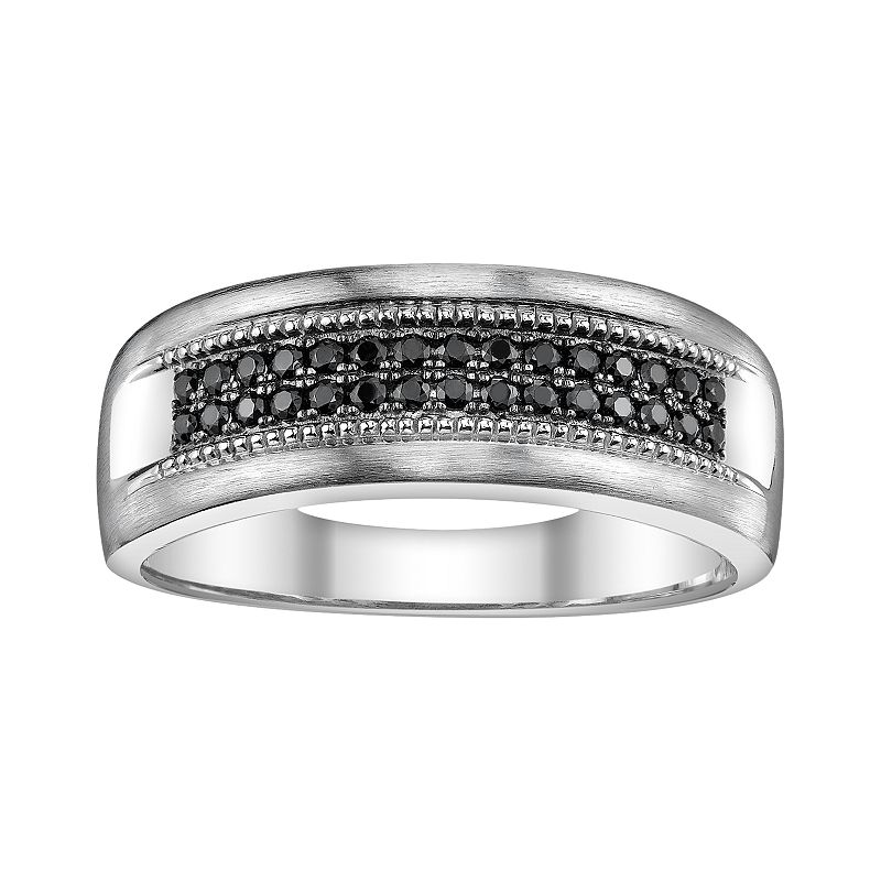 Mens Black Wedding Ring Kohl's