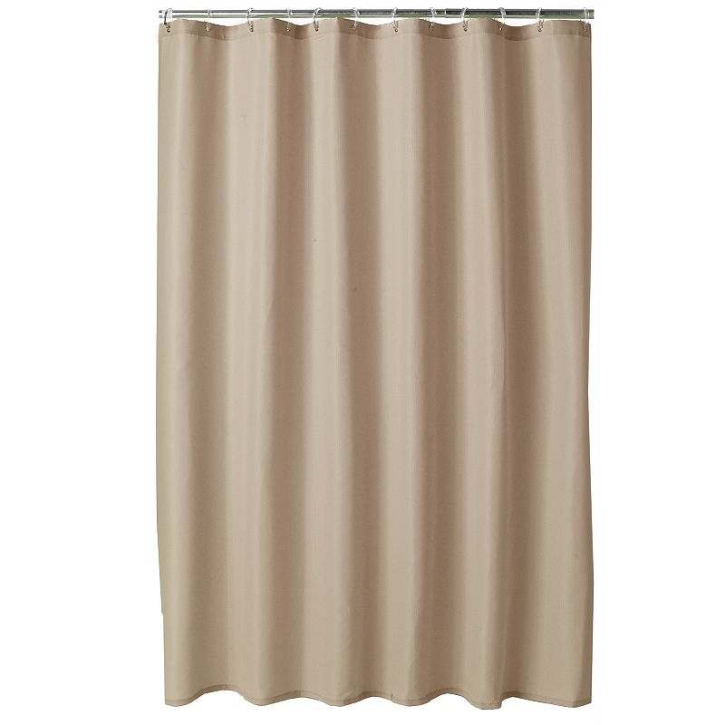 Home Classics® Embossed Fabric Shower Curtain Liner