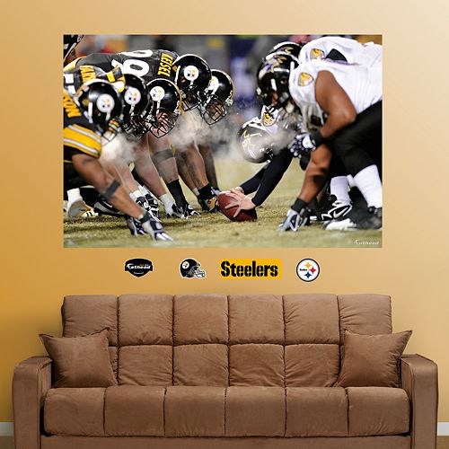 Fathead Pittsburgh Steelers Mural Wall Decals