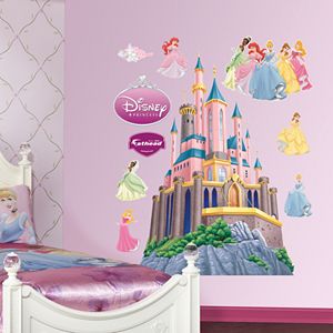 Disney Princess Castle Wall Decals by Fathead