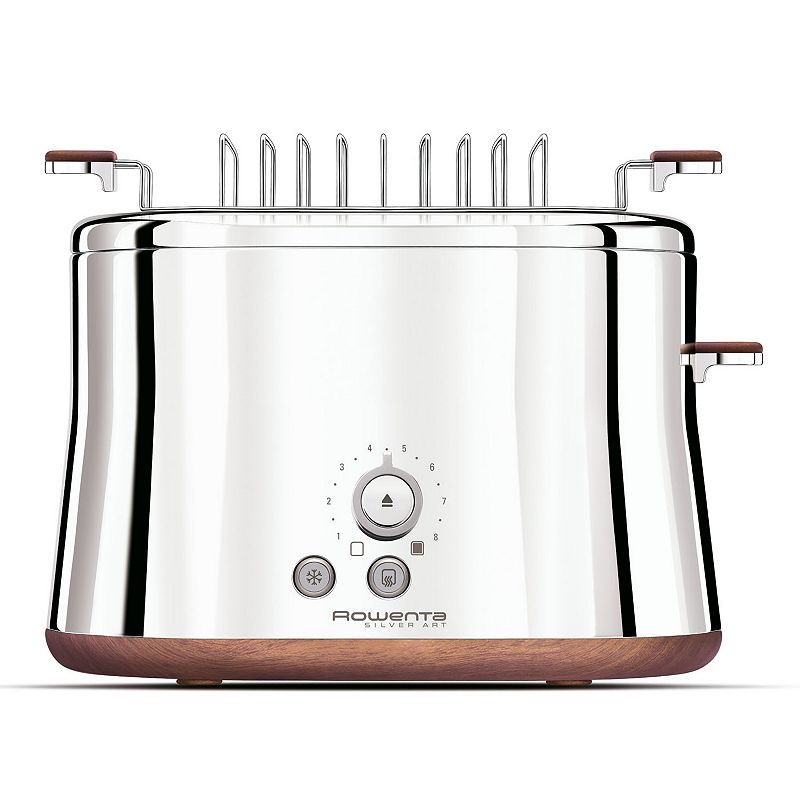 Krups Silver Art Collection 2-Slice Toaster, Multicolor