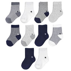 Baby Boy Jumping Beans® 10-pk. Low-Cut Socks