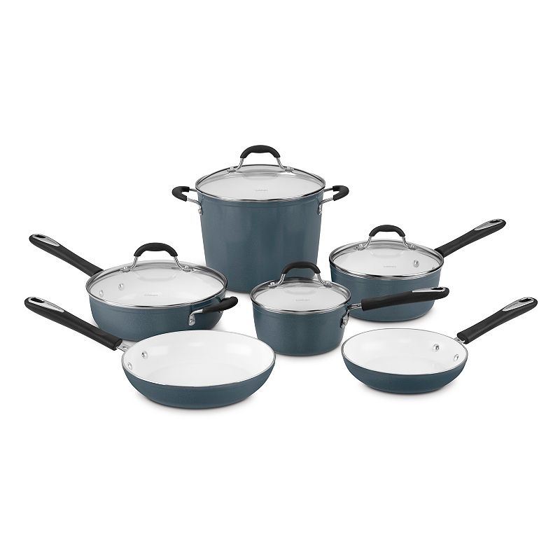 Cuisinart Ceramica 10-pc. Nonstick Ceramic Cookware Set, Blue