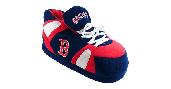 boston red sox mens slippers