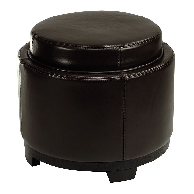 Brown Storage Ottoman | Kohl's