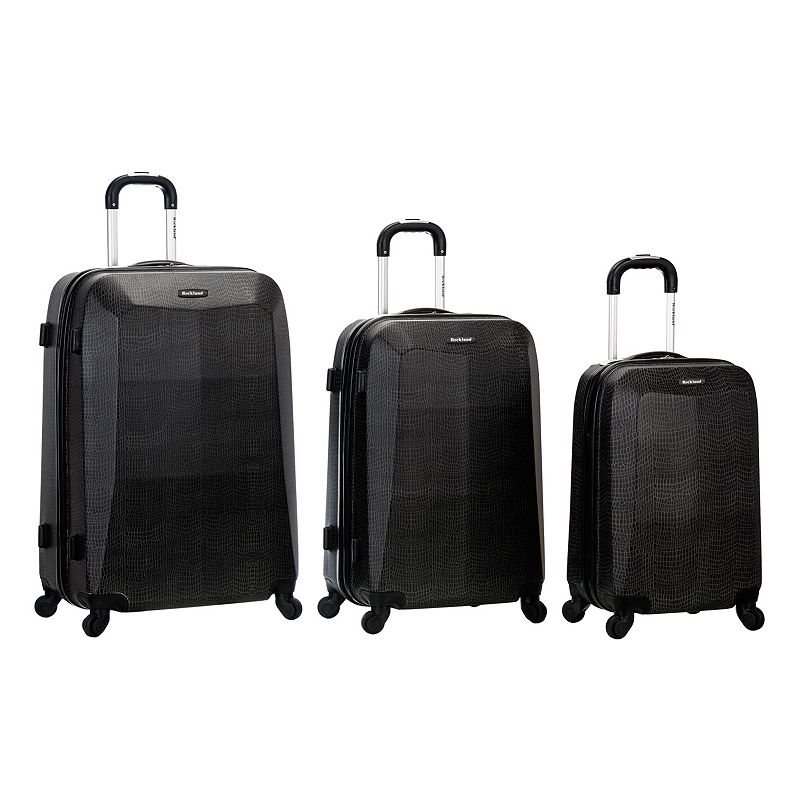 3 Piece Spinner Luggage Set Kohl's