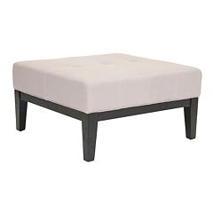 Safavieh Fulton Small Square Cocktail Ottoman
