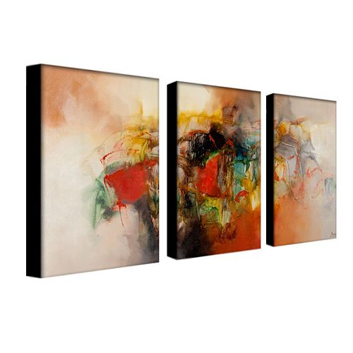 3-pc. ''Abstract VI'' Wall Art Set