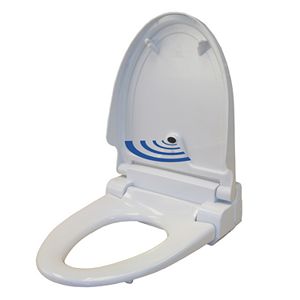 iTouchless Elongated Touch-Free Sensor Controlled Automatic Toilet Seat