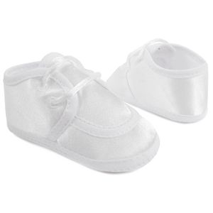 Wee Kids Satin Oxford Christening Shoes - Baby