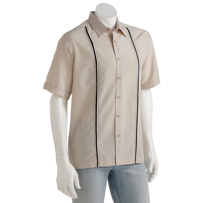 Men's Centro Striped Casual ButtonDown Shirt