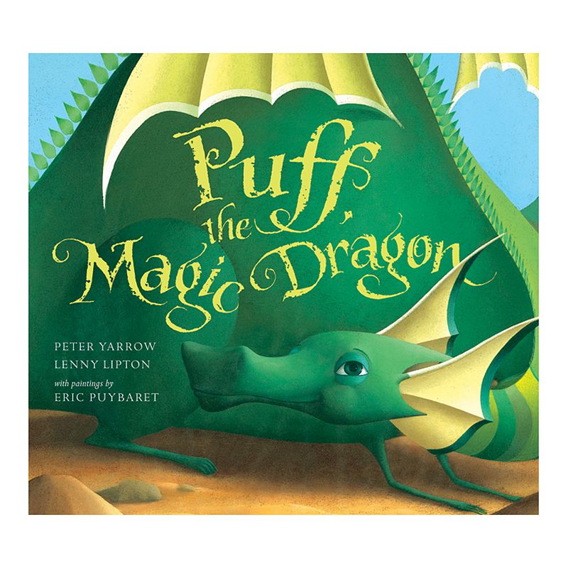 Puff the Magic Dragon Book and CD Set by Kids Preferred, Multicolor