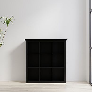 Simpli Home Artisan 9-Cube Bookcase