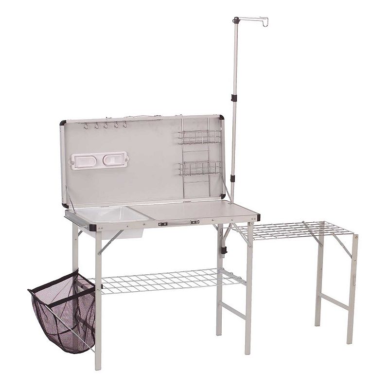 Outdoor Coleman Large Pack-Away Camp Kitchen, White