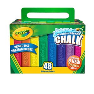 Crayola 48-pk. Tropical Sidewalk Chalk
