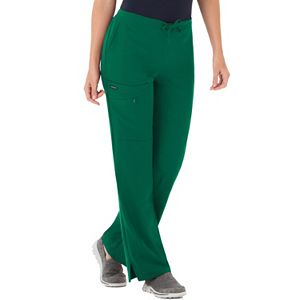 Petite Jockey Scrubs Woven Cargo Pants