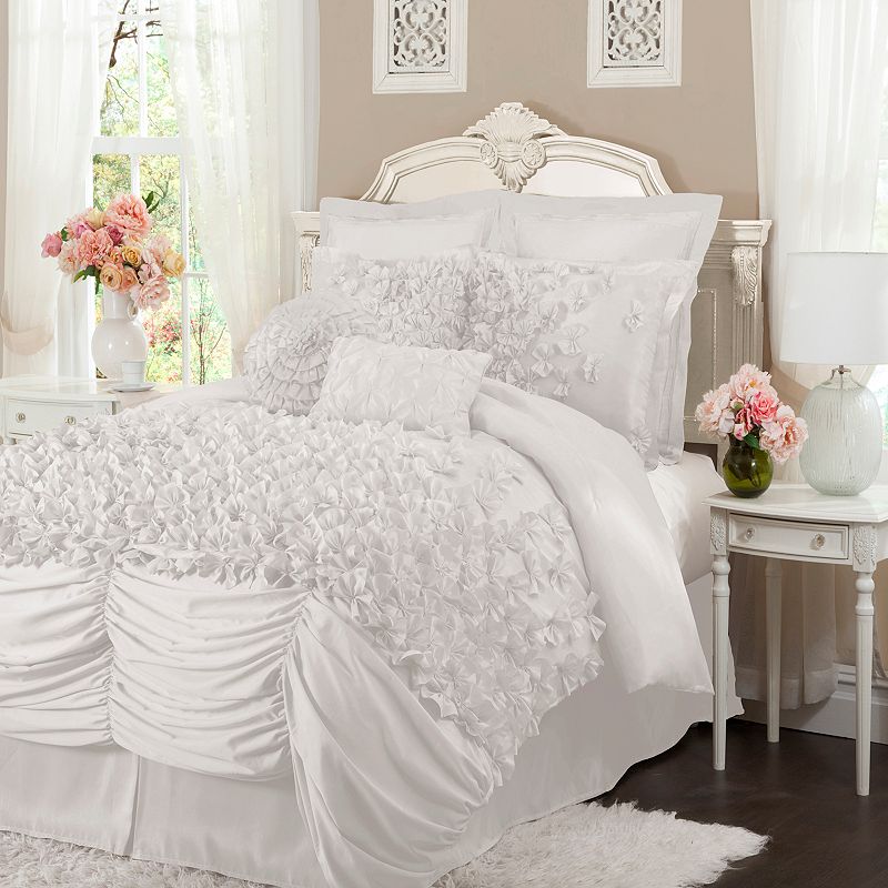 Lush Decor Lucia 4pc. Comforter Set Cal. King