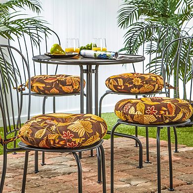 Greendale Home Fashions 4-pk. Round Chair Pads