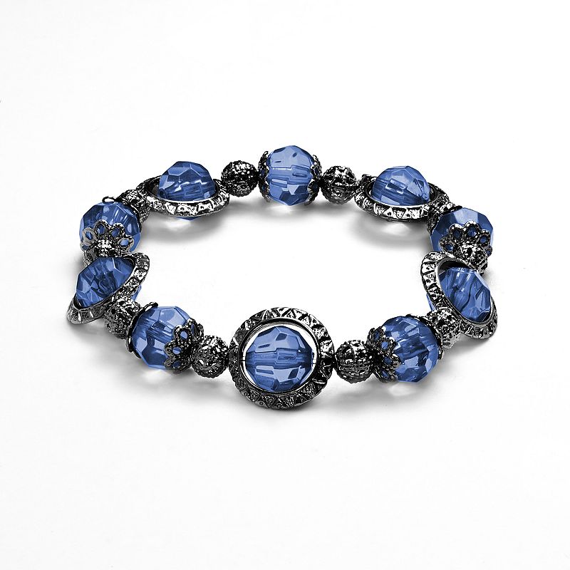 1928 Bead Stretch Bracelet