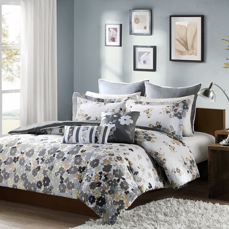 Grey Floral Comforter Kohl's