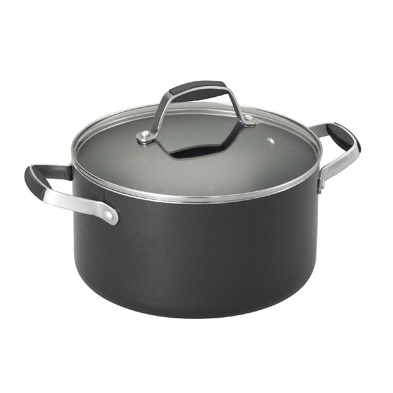 Guy Fieri 5.5-qt. Nonstick Aluminum Dutch Oven, Black