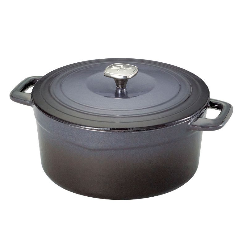 Guy Fieri 5.5-qt. Cast-Iron Dutch Oven, Black