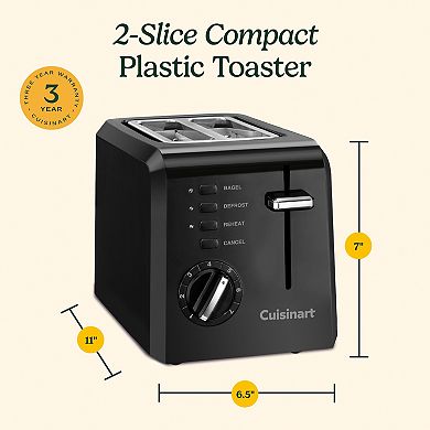 Cuisinart® Compact 2-Slice Toaster