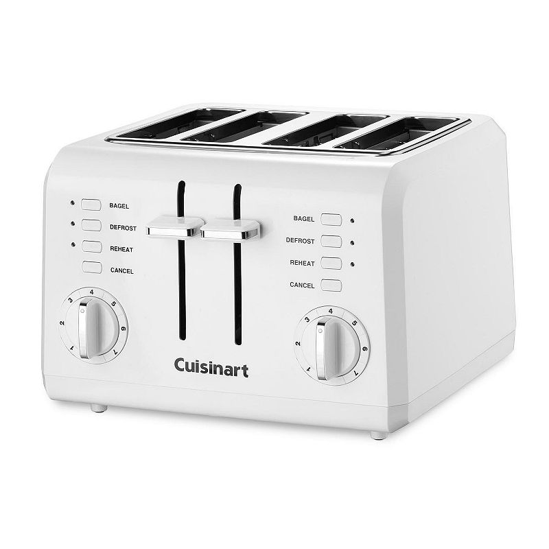 Cuisinart Compact 4-Slice Toaster, White
