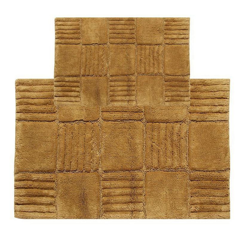 Chesapeake Checkerboard 2pc. Bath Rug Set