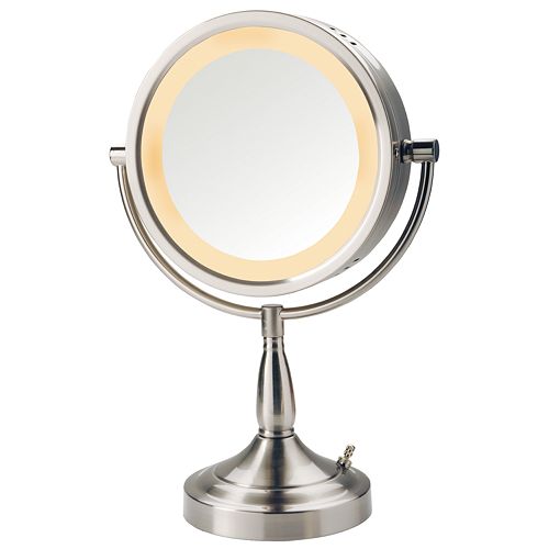 Jerdon 8 1/2-in. Lighted Vanity Mirror