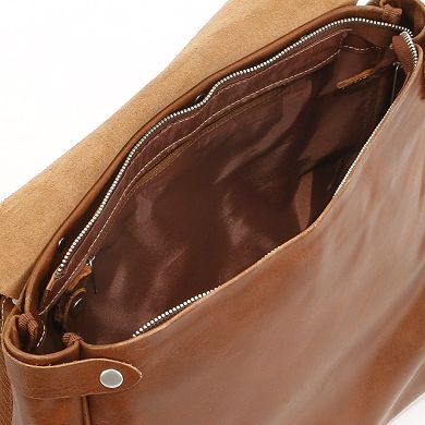 AmeriLeather Vintage Leather Messenger Bag