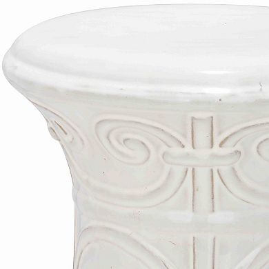 Safavieh Imperial Scroll Ceramic Garden Stool