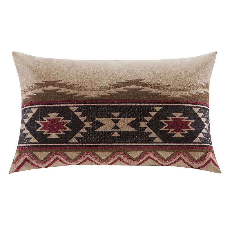 WOOLRICH GRAND CANYON TRIBAL DECORATIVE PILLOW (RED)