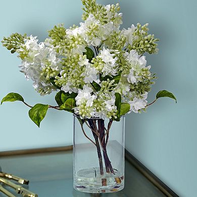 nearly natural Silk Lilac Floral Arrangement