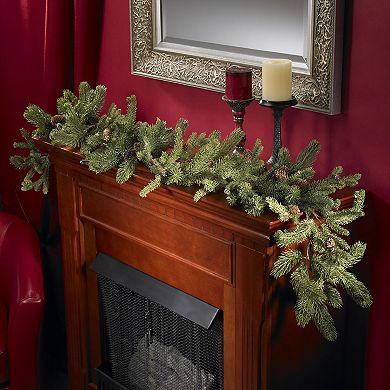 nearly natural 60-in. Pine and Pinecone Garland