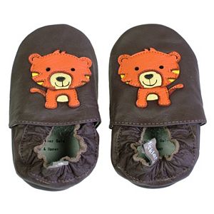 Tommy Tickle Tiger Crib Shoes - Baby