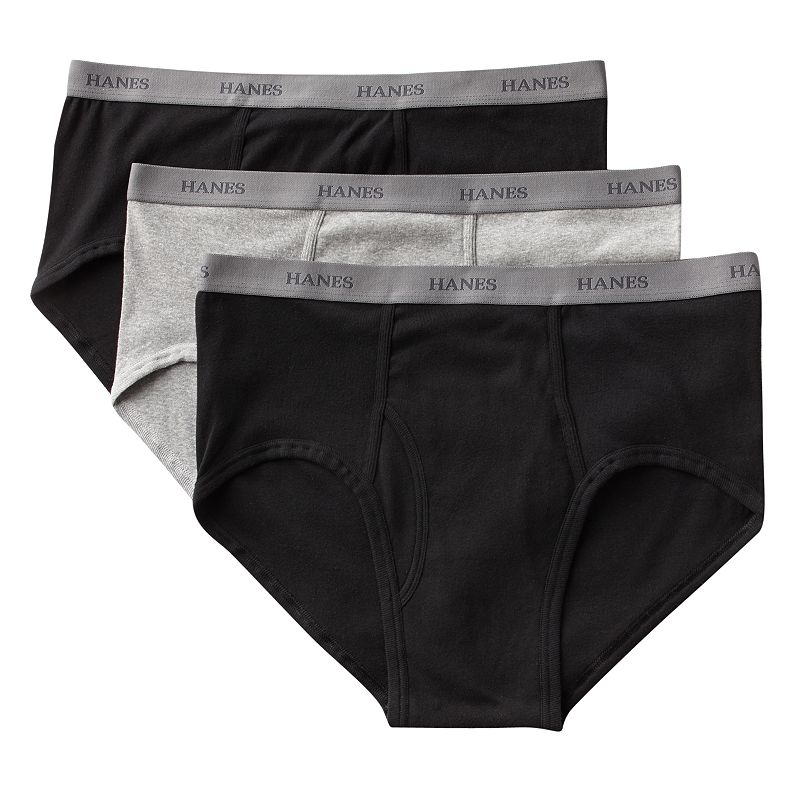 Hanes 3pk. FullCut Brief Big and Tall