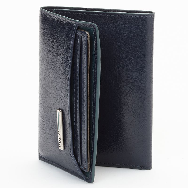 Dopp Beta Leather RFIDBlocking Trifold Wallet