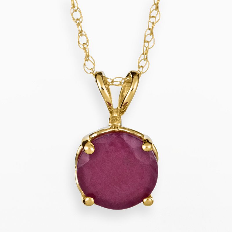 14k Gold Ruby Jewelry Kohl's