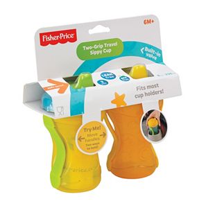 Fisher-Price 2-pk. Two-Grip Travel Sippy Cups